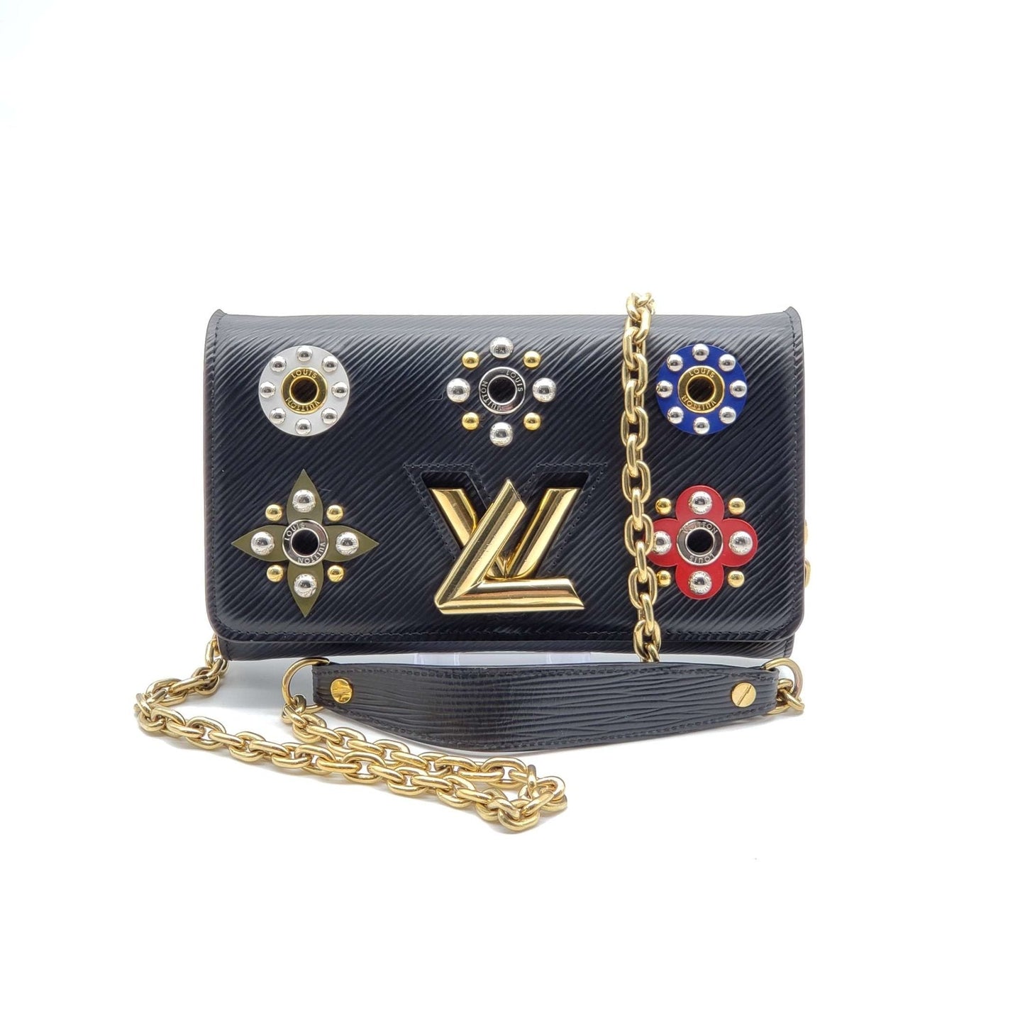 Louis Vuitton Twist Wallet on Chain Shoulder Bag