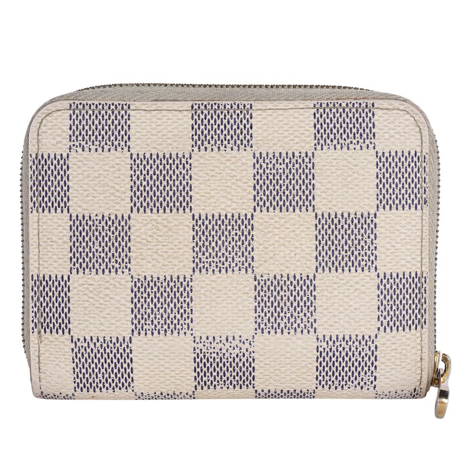 Damier Azur Canvas Zippy Wallet (Authentic Pre-Owned)