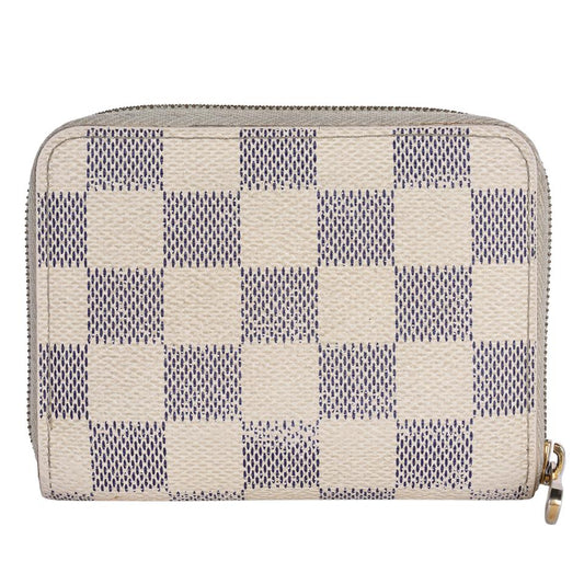 Damier Azur Canvas Zippy Wallet (Authentic Pre-Owned)