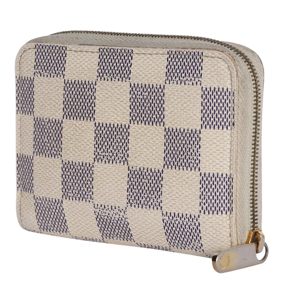 Damier Azur Canvas Zippy Wallet (Authentic Pre-Owned)