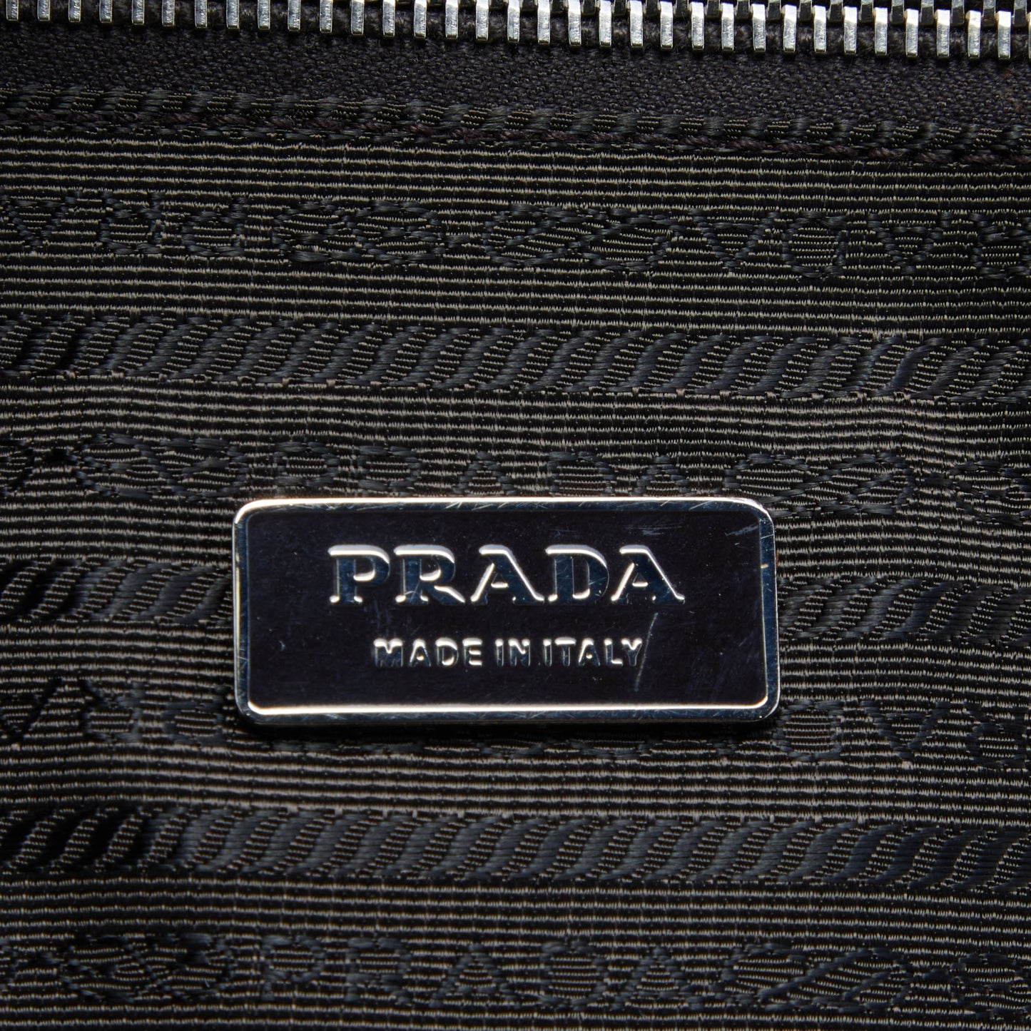 PRADA Off White Saffiano Travel Valigia Suitcase