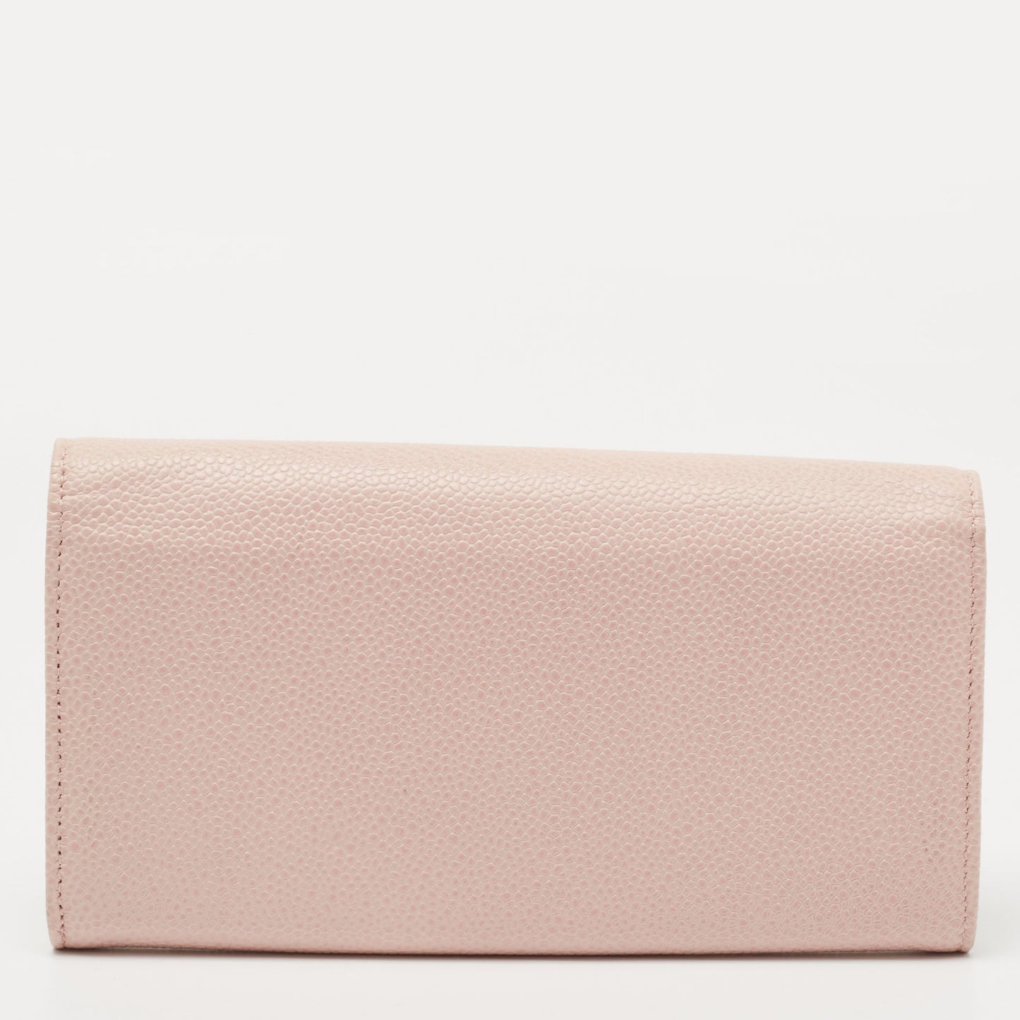 Chanel Pink Caviar Leather CC Flap Wallet