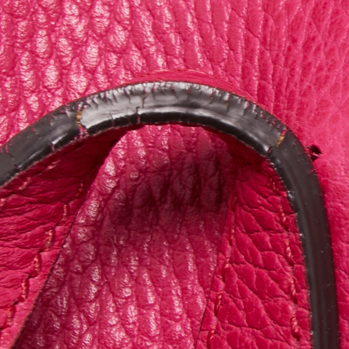 Gucci Pink Pebbled Leather Small Swing Tote