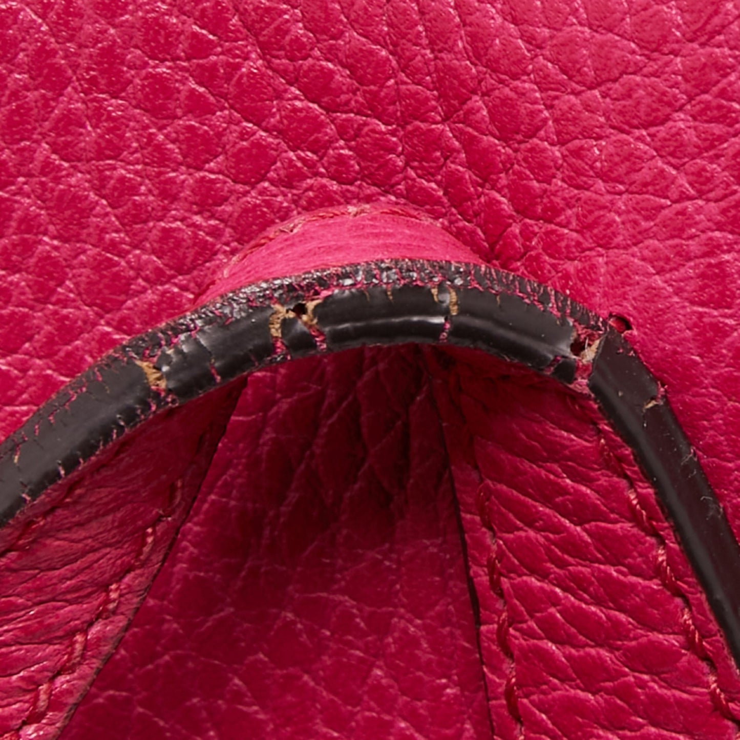 Gucci Pink Pebbled Leather Small Swing Tote