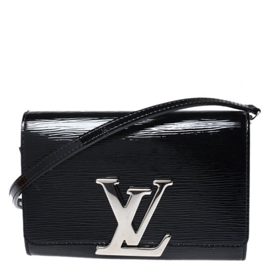 LOUIS VUITTON Louise PM Epi Patent Clutch