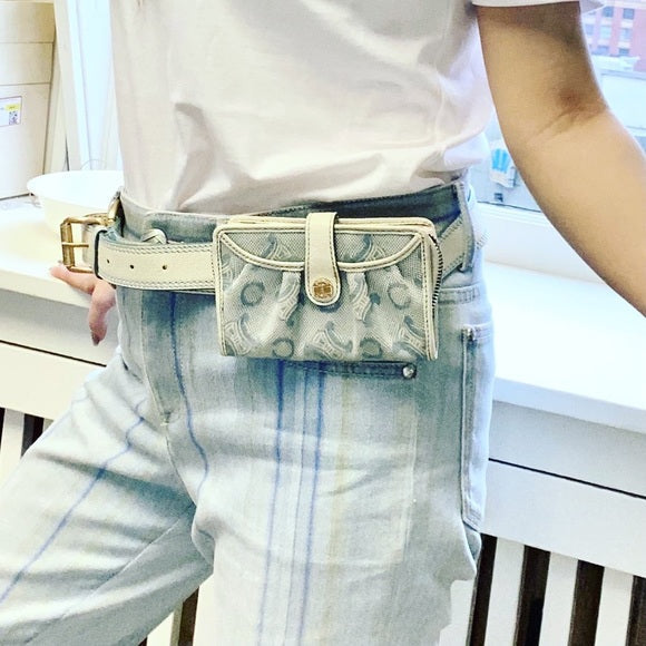 CELINE Vintage waist bag belt TWS pop