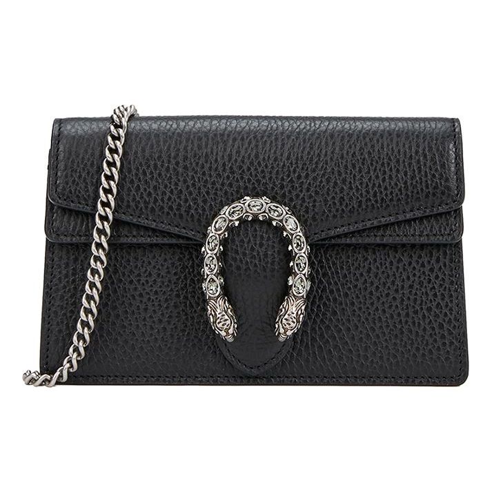 (WMNS) GUCCI Dionysus Mini-Sized Single-Shoulder Bag Black 476432-CAOGN-8176