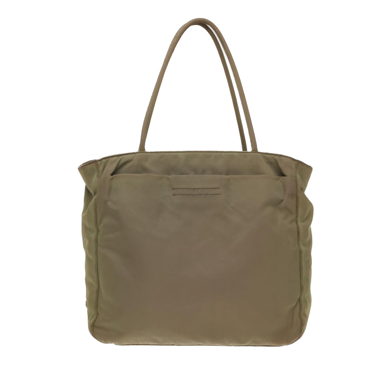 PRADA Shoulder Bag Nylon Khaki  ny224