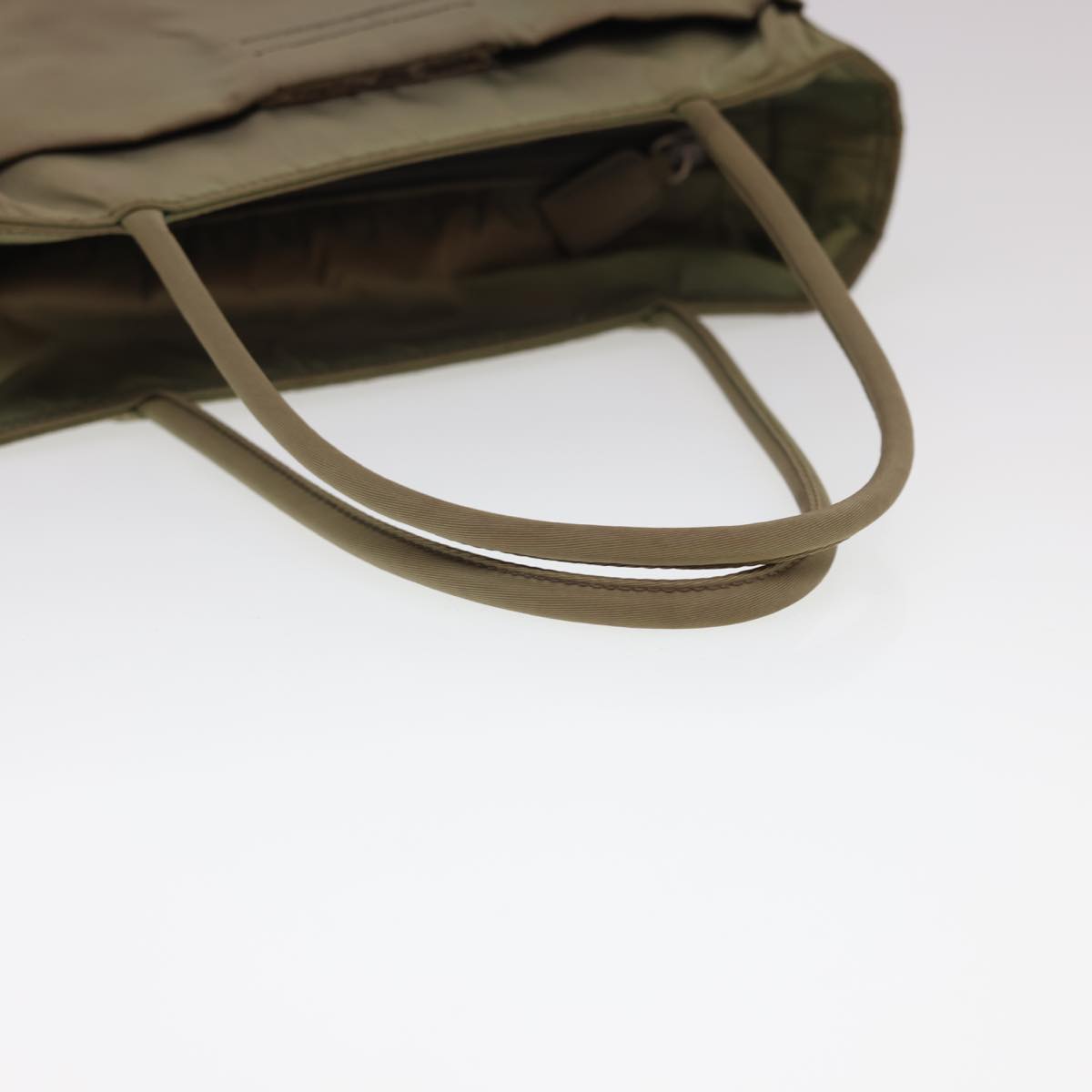 PRADA Shoulder Bag Nylon Khaki  ny224