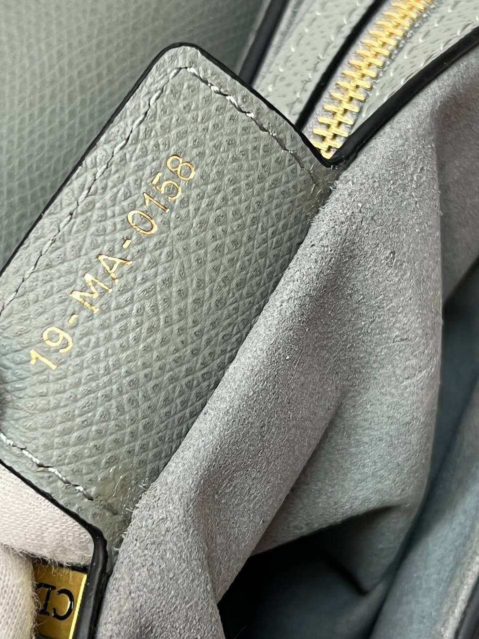 Dior SADDLE BAG Gray WITH STRAP