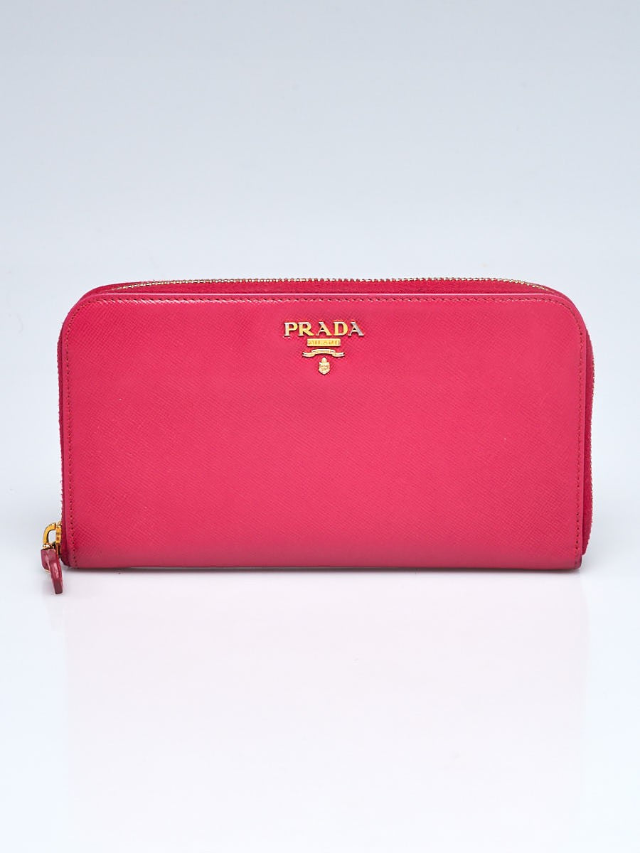 Prada Zippy Wallet - Pink