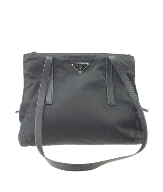 Prada Vintage Black Nylon Tote