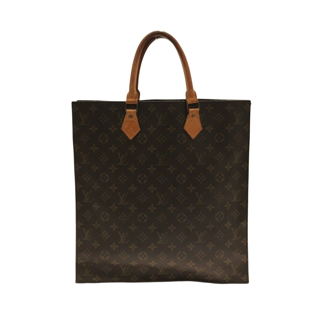 Louis Vuitton Sac Plat Handbag Tote Bag Monogram M51140