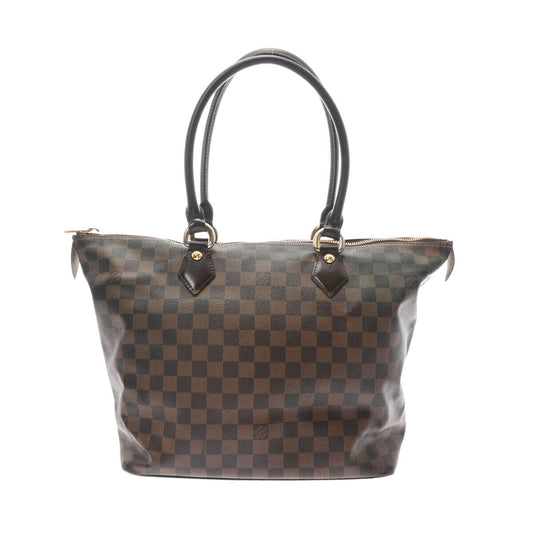 Louis Vuitton Damier Ebene Saleya MM Tote Handbag