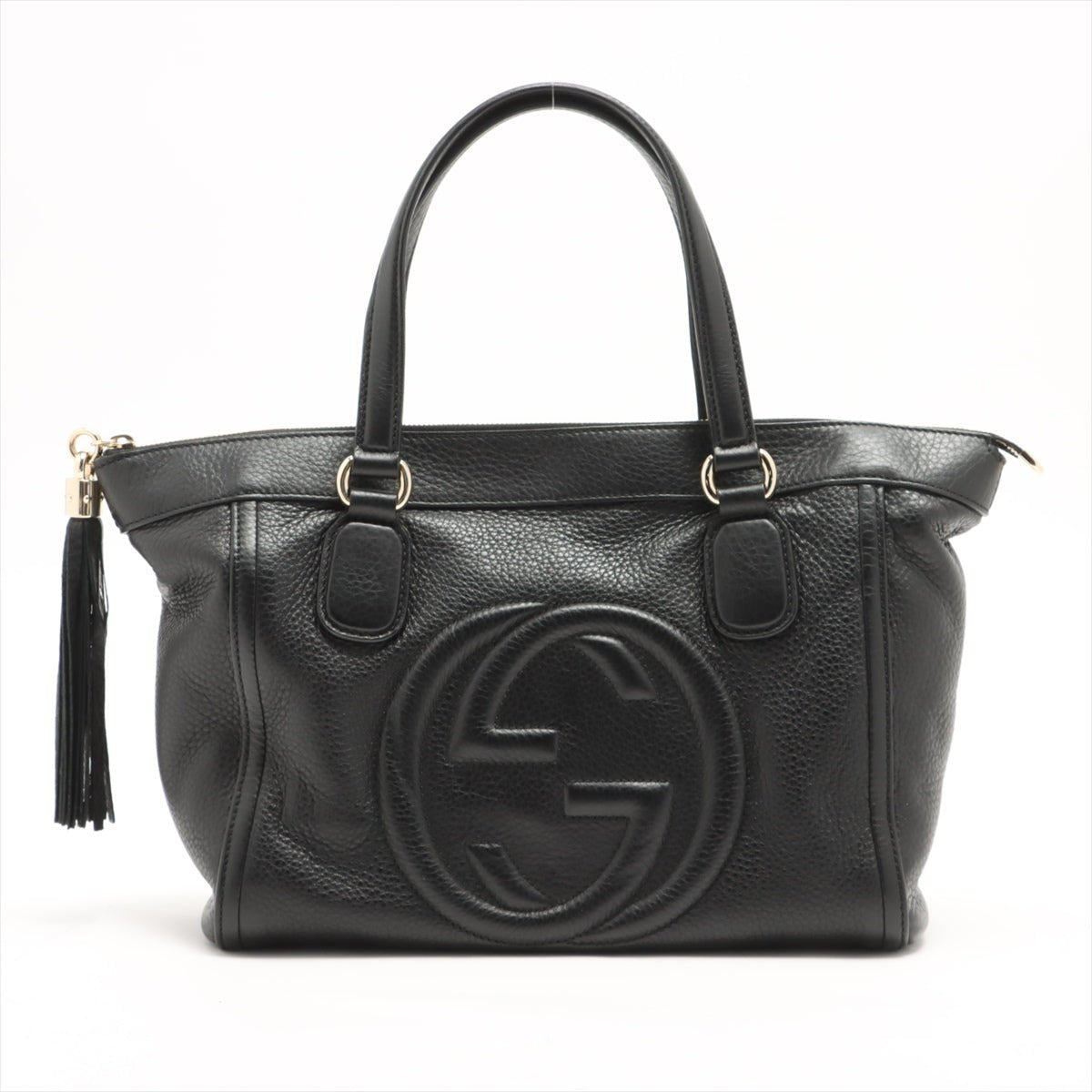 Gucci Soho Working Black Leather Tote