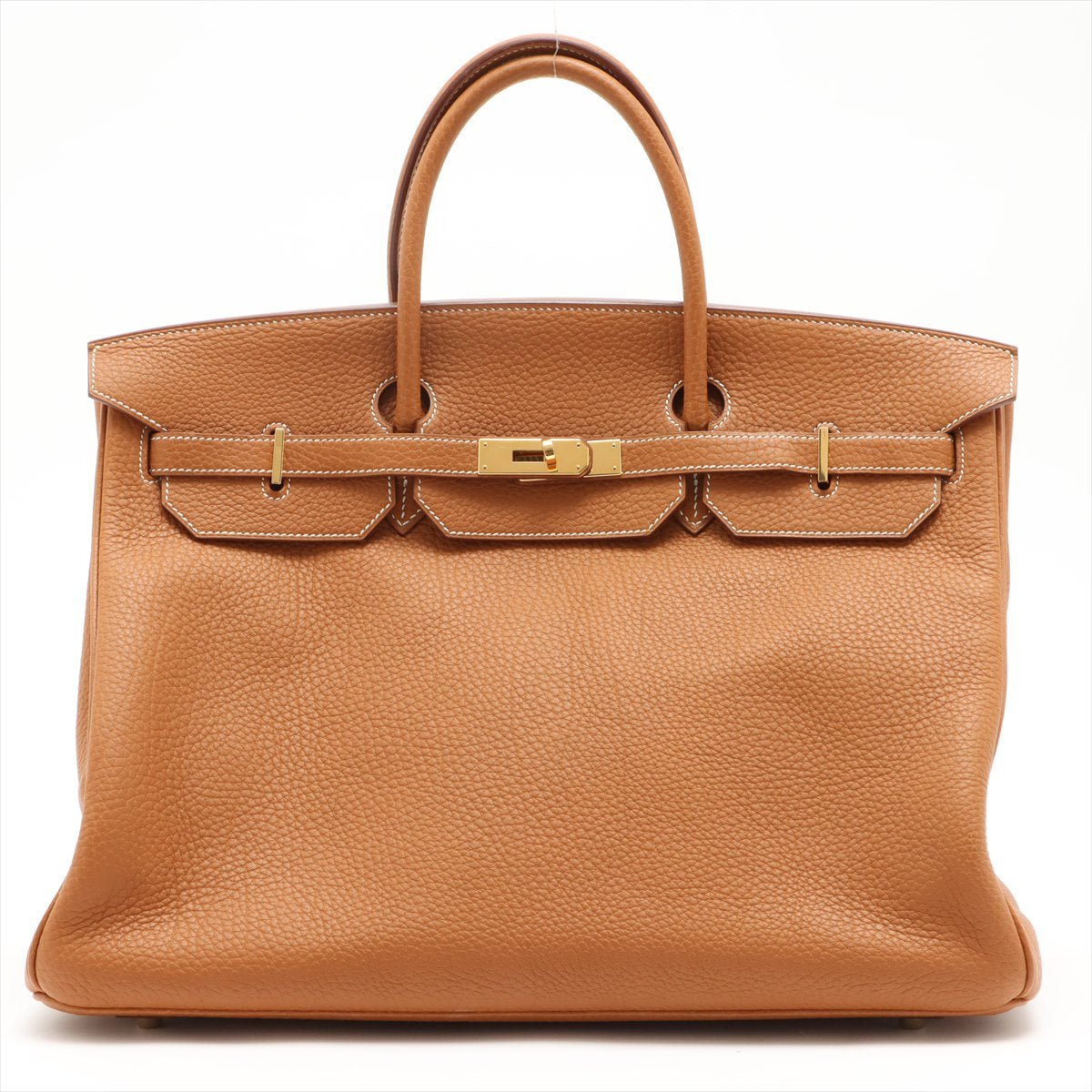 Hermes Birkin 40 Fjord Caramel Gold