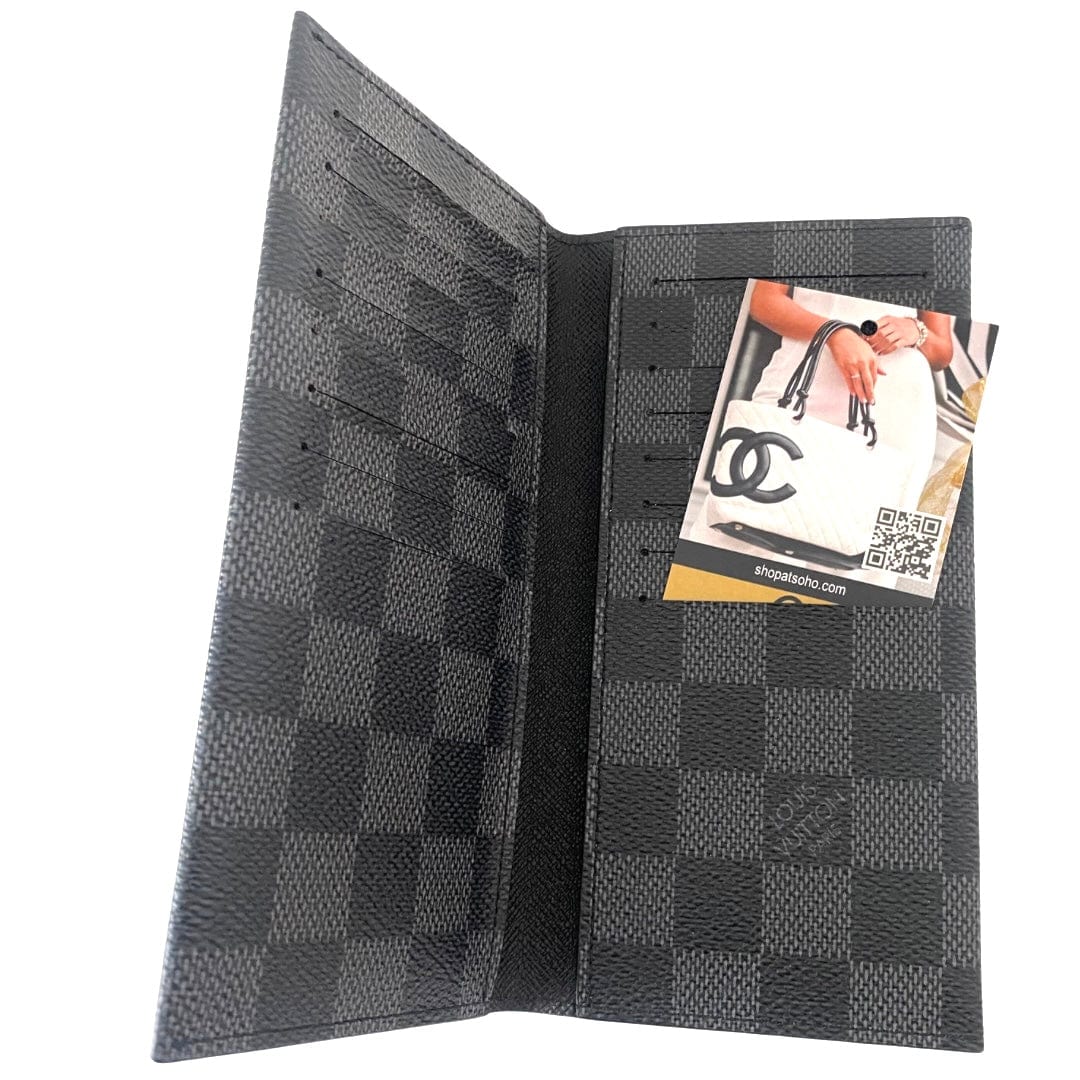 Louis Vuitton Damier Graphite Brazza Wallet