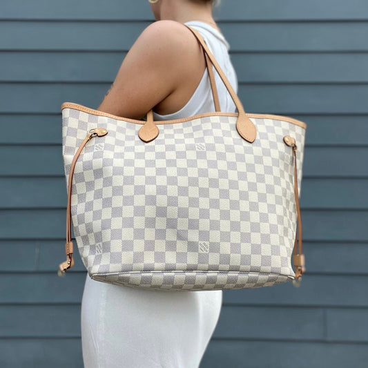 Louis Vuitton Damier Azur Neverfull MM