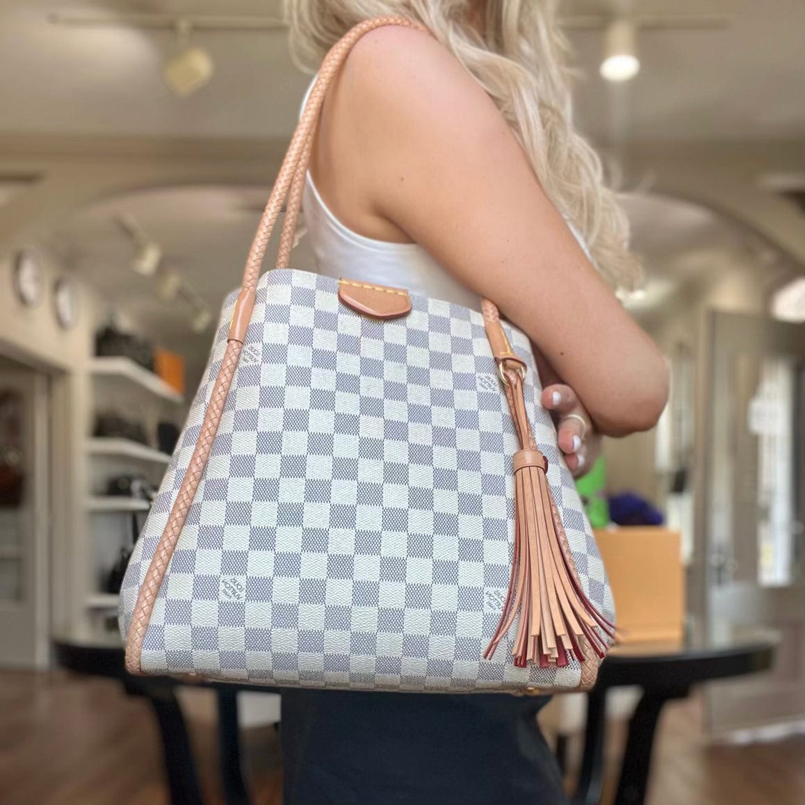 Louis Vuitton Damier Azur Propriano Tote