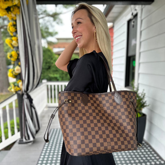 Louis Vuitton Damier Ebene Neverfull MM