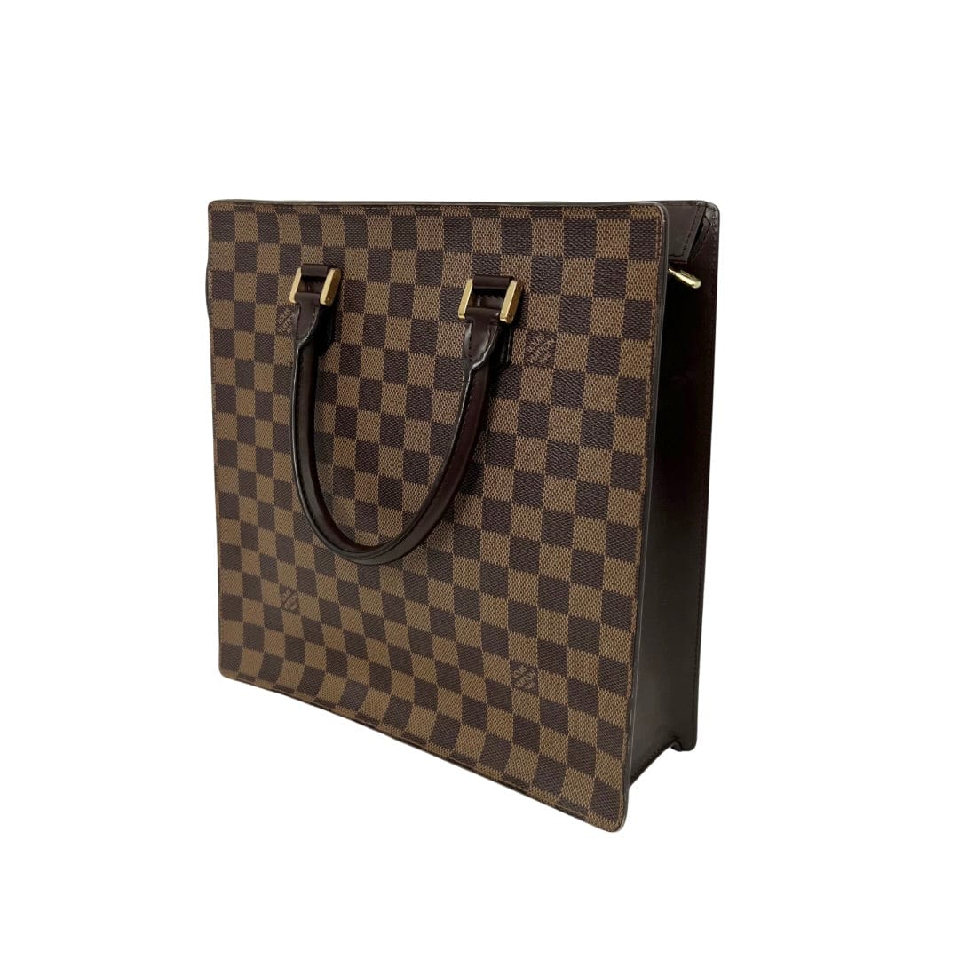 Louis Vuitton Damier Ebene Venice Sac Plat PM Tote