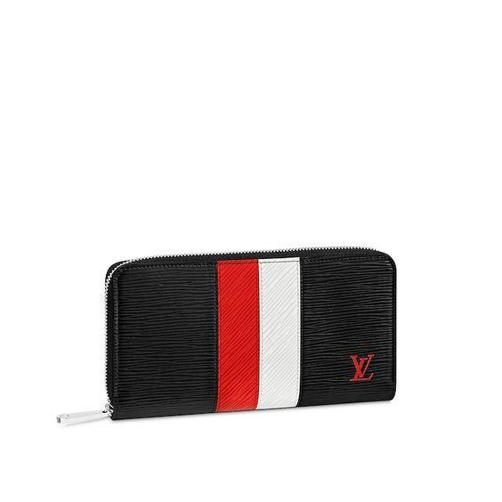 Louis Vuitton Zippy Wallet Epi Stripes special edition Noir