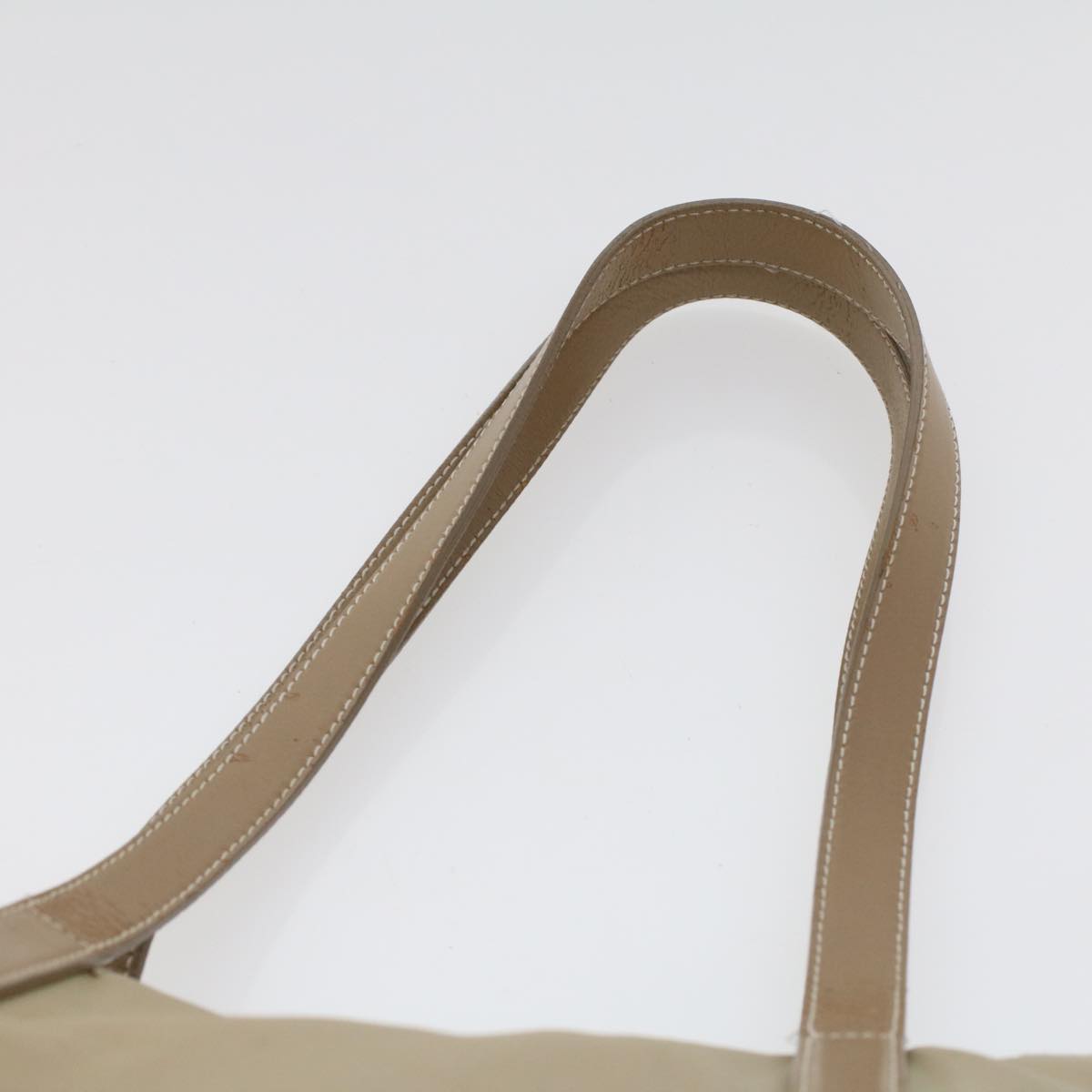 PRADA Tote Bag Nylon Beige  yb174