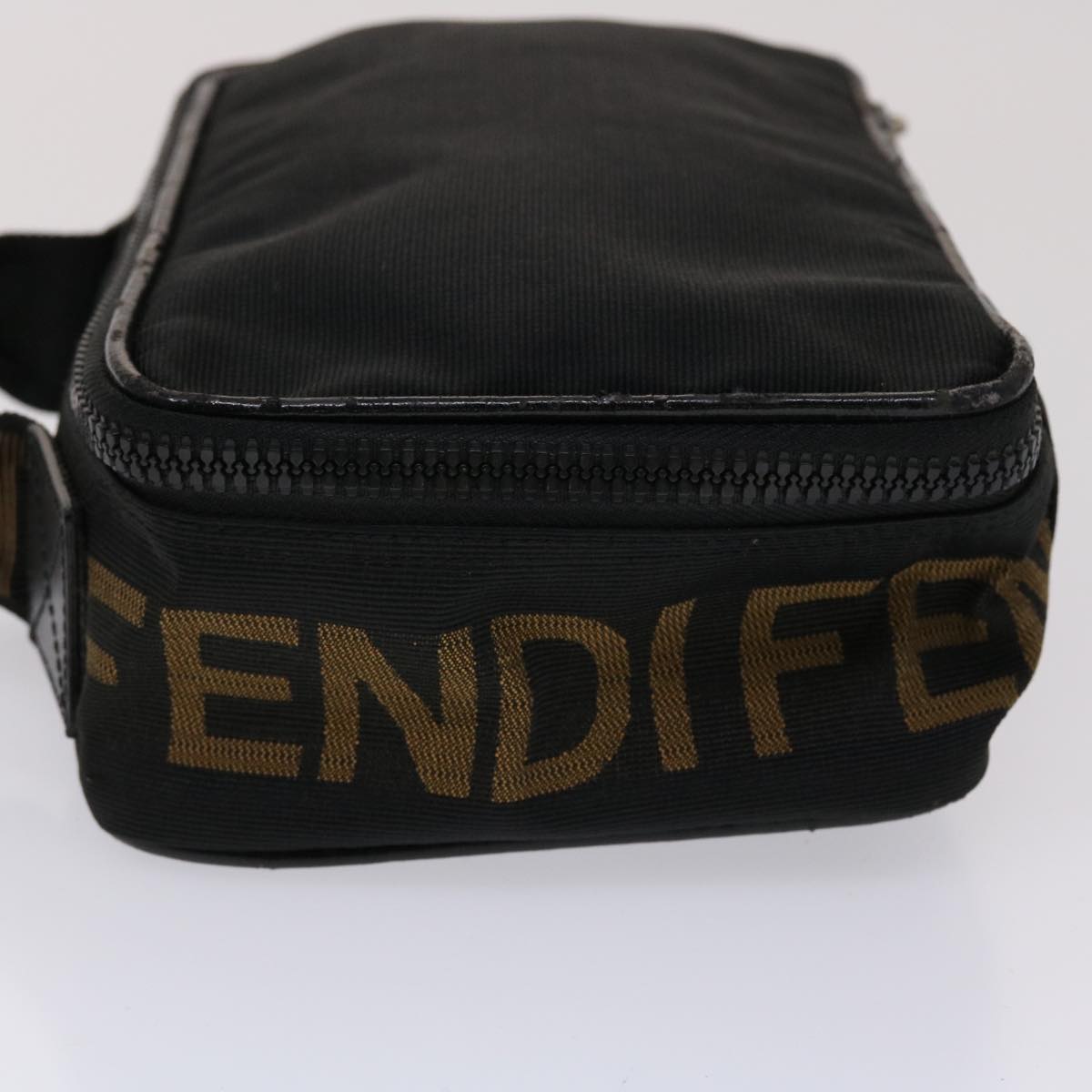 FENDI Hand Bag Nylon Black  yb205