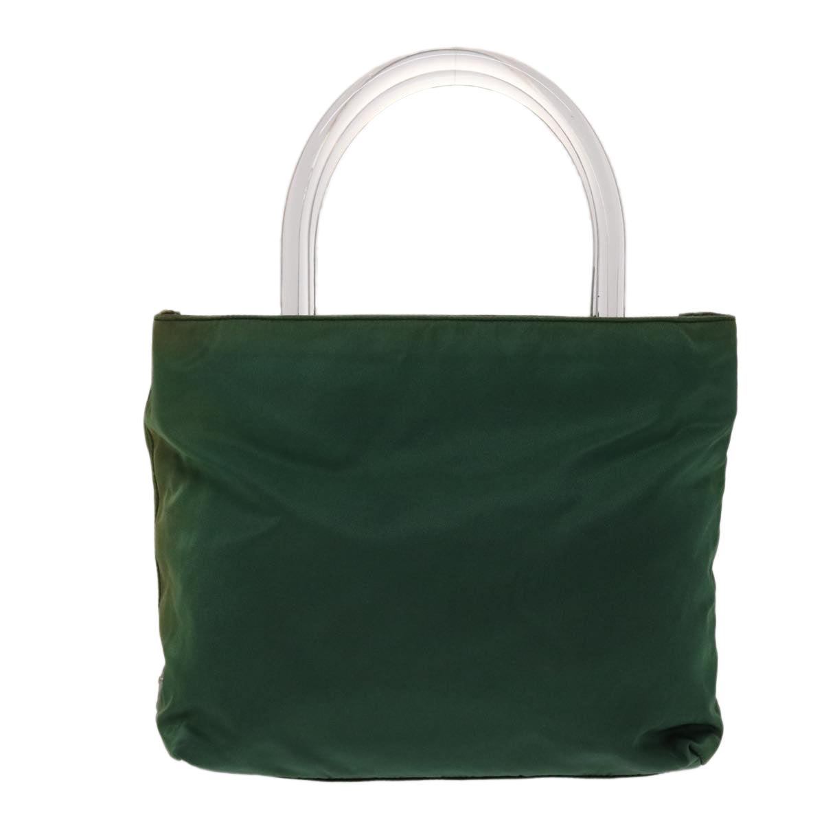 PRADA Hand Bag Nylon Green  yb268