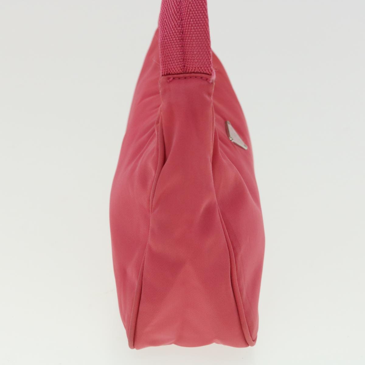 PRADA Hand Bag Nylon Pink  yk5469