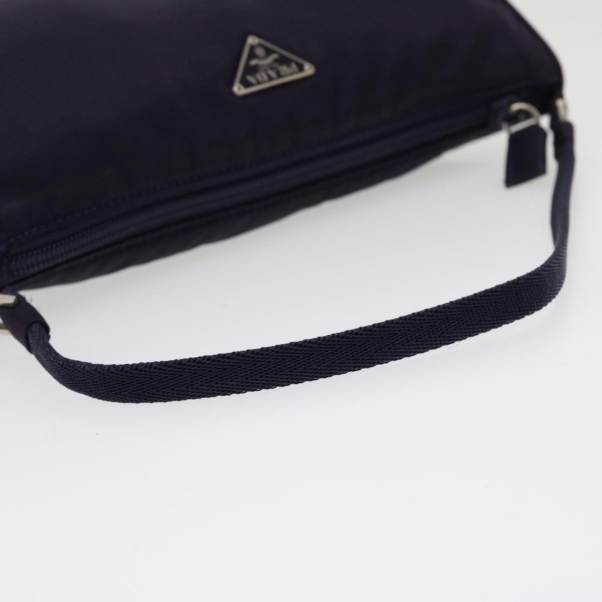 PRADA Accessory Pouch Nylon Purple  yk5948