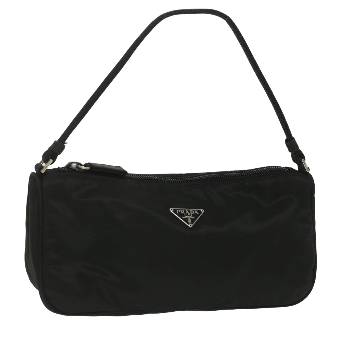 PRADA Accessory Pouch Nylon Black  yk5970