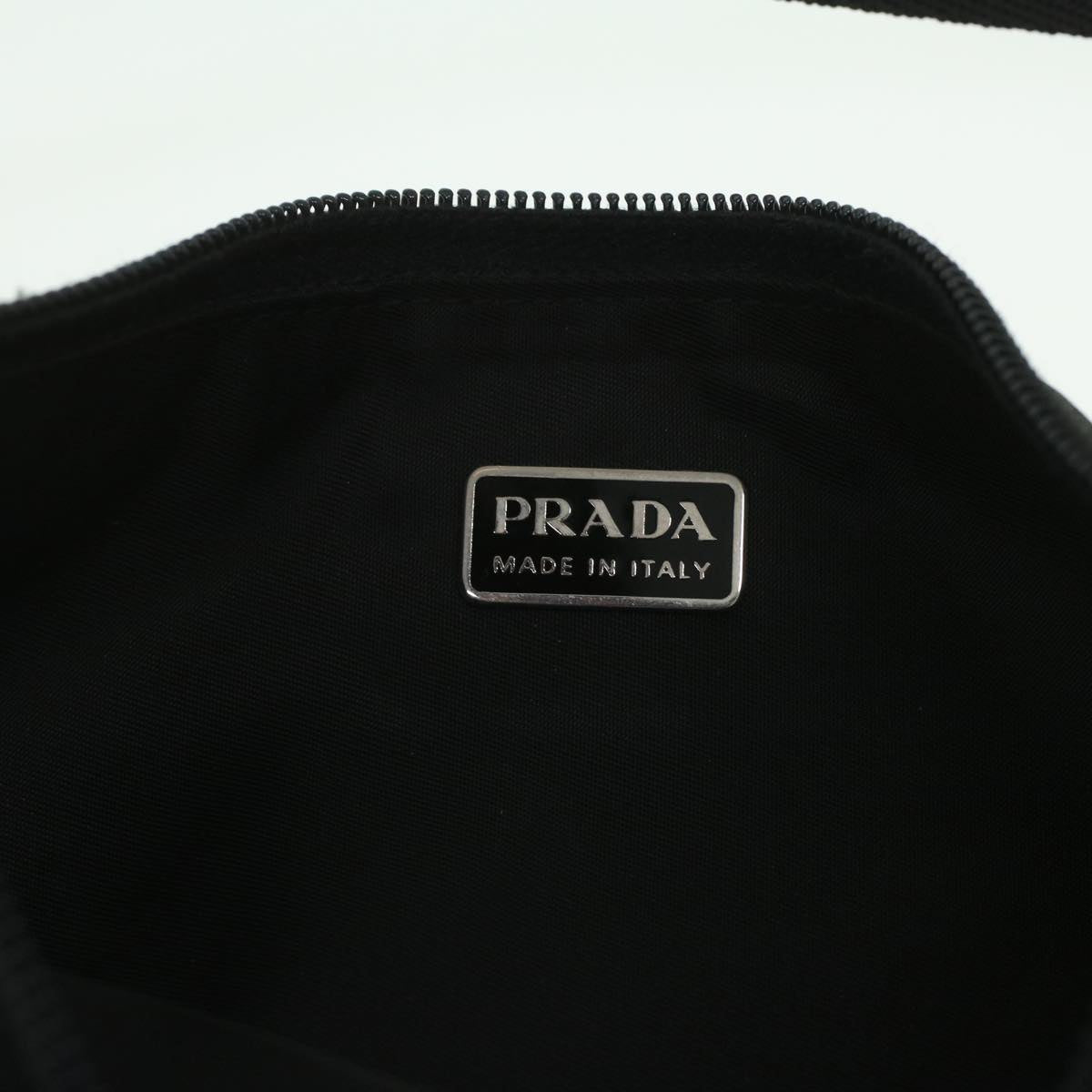 PRADA Accessory Pouch Nylon Black  yk5970