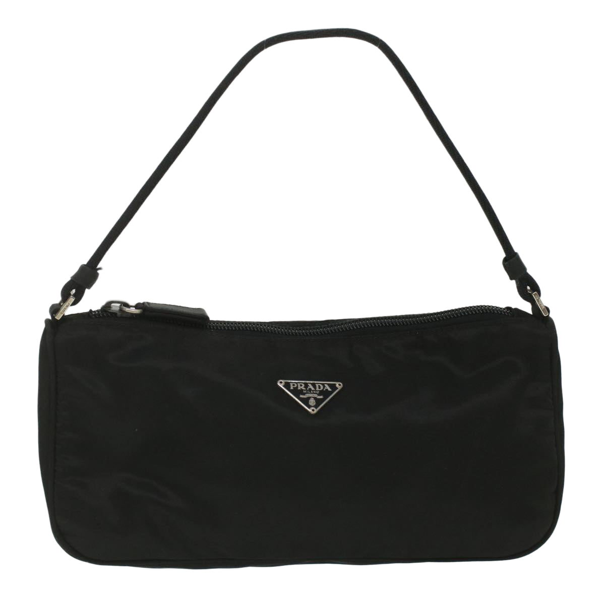 PRADA Accessory Pouch Nylon Black  yk5970