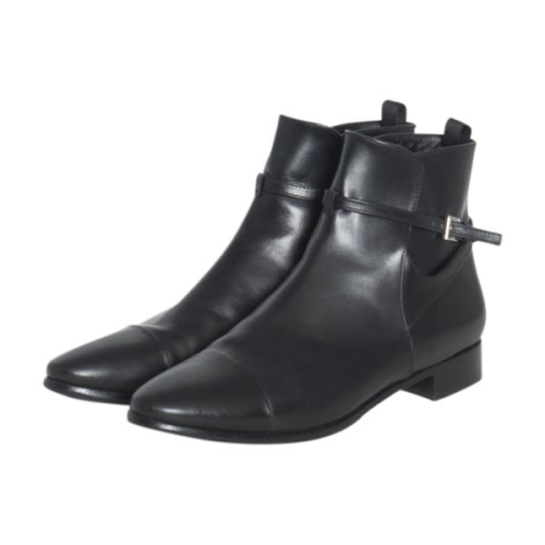 Prada leather booties