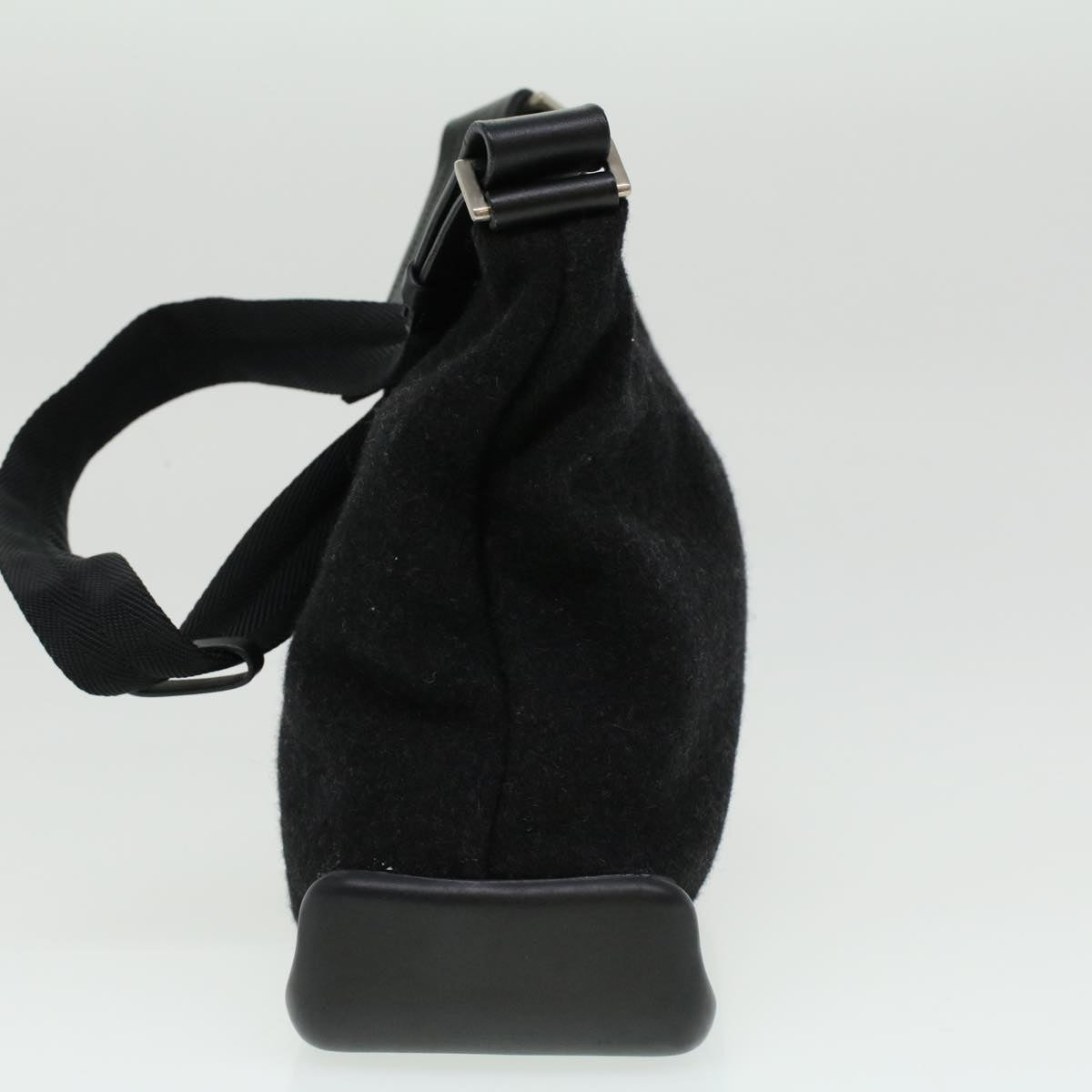 Prada Black Wool  shoulder bag