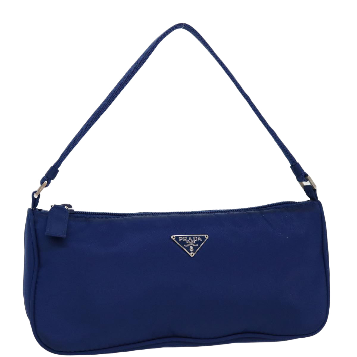 Prada Navy Synthetic  handbag bag