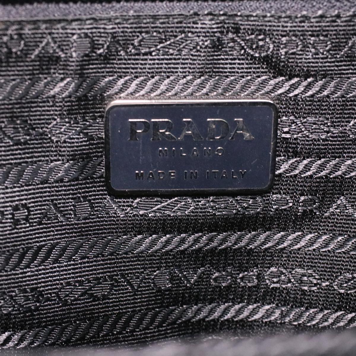 Prada Blue Synthetic  shoulder bag