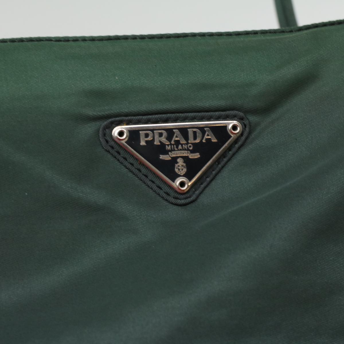 Prada Khaki Synthetic  shoulder bag