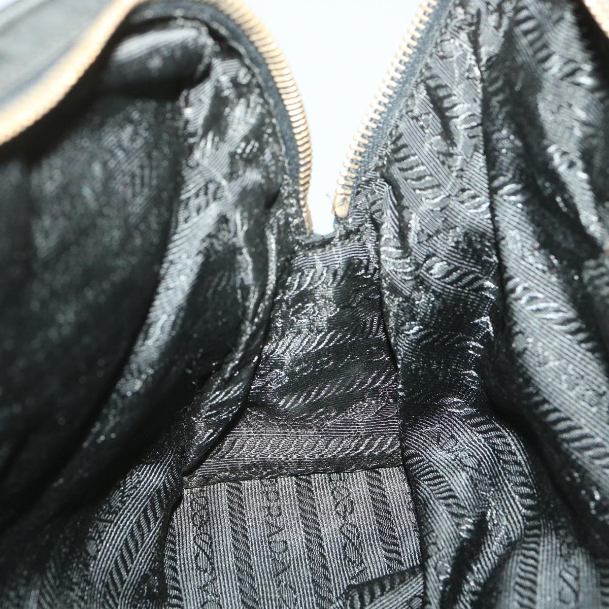 Prada Black Synthetic  handbag bag