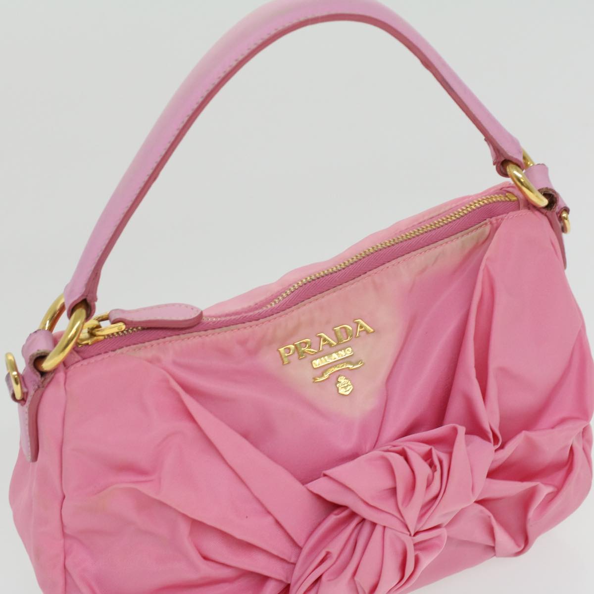 Prada Pink Synthetic  shoulder bag