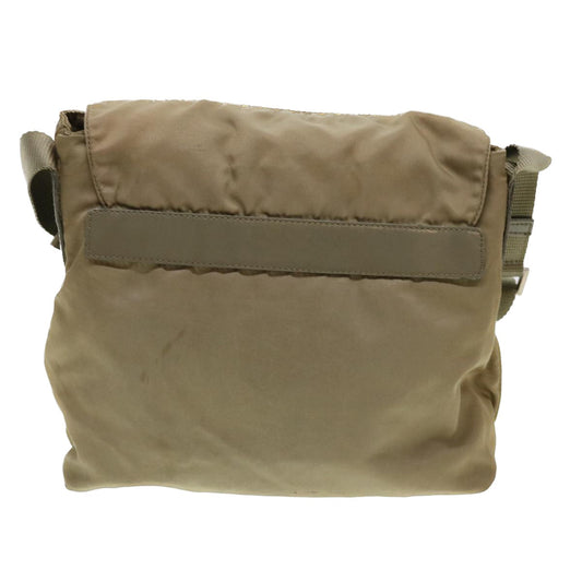 Prada Khaki Synthetic Besace shoulder bag