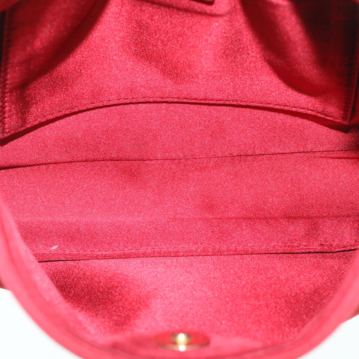 Prada Red Cotton Mirada handbag bag