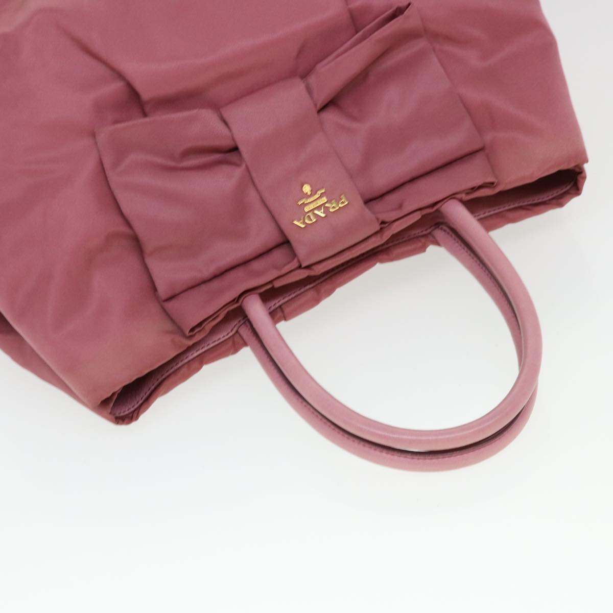 Prada Pink Synthetic Tessuto handbag bag