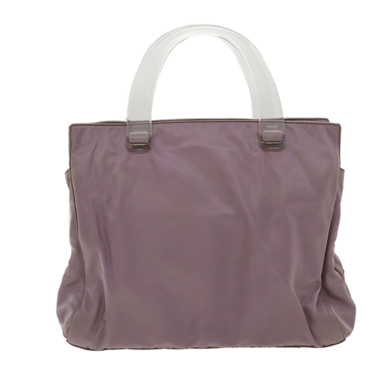 Prada Purple Synthetic  handbag bag