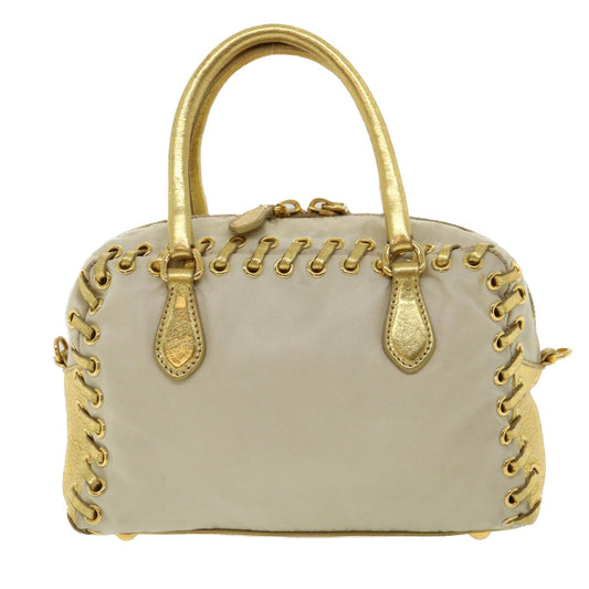 Prada Bicolor Synthetic  handbag bag