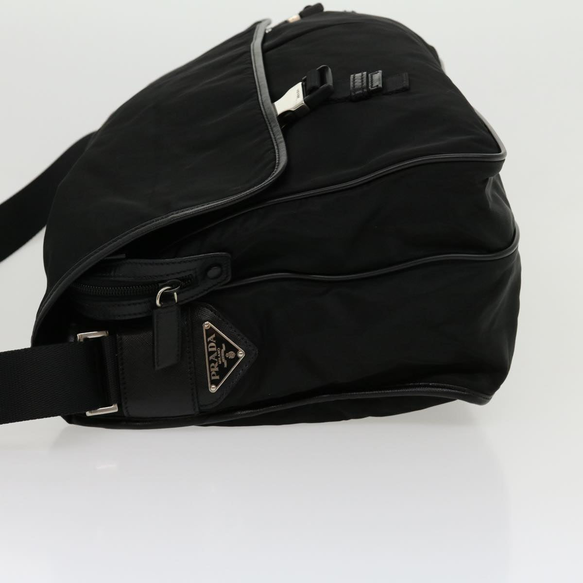 Prada Black Synthetic  shoulder bag