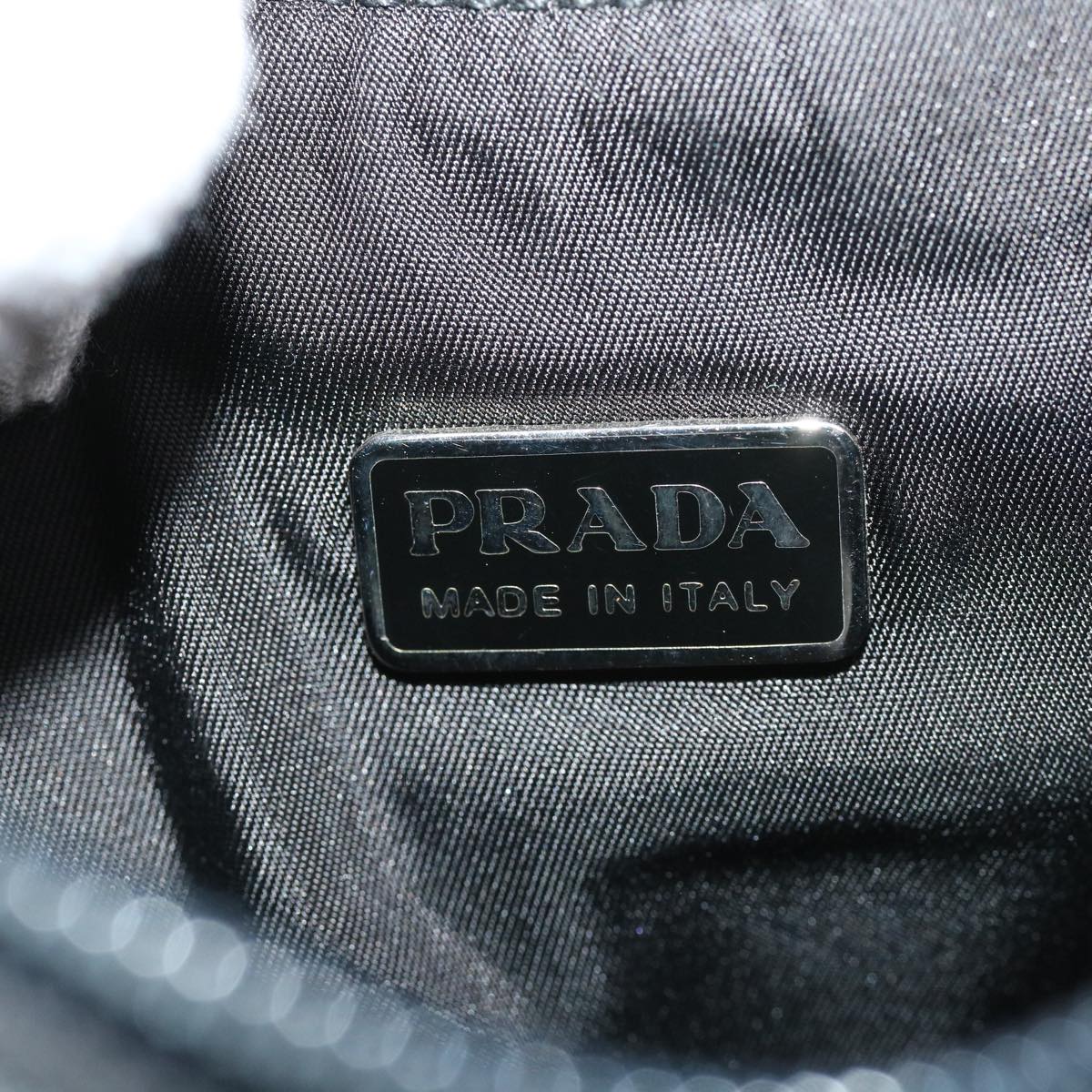 Prada Gray Wool  clutch bag