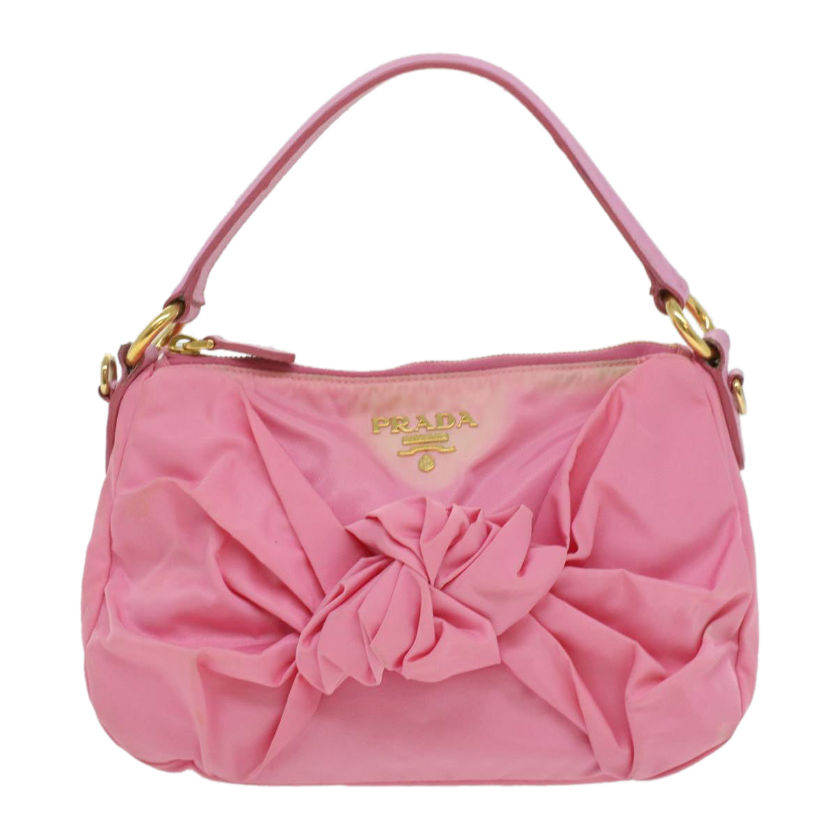 Prada Pink Synthetic  shoulder bag