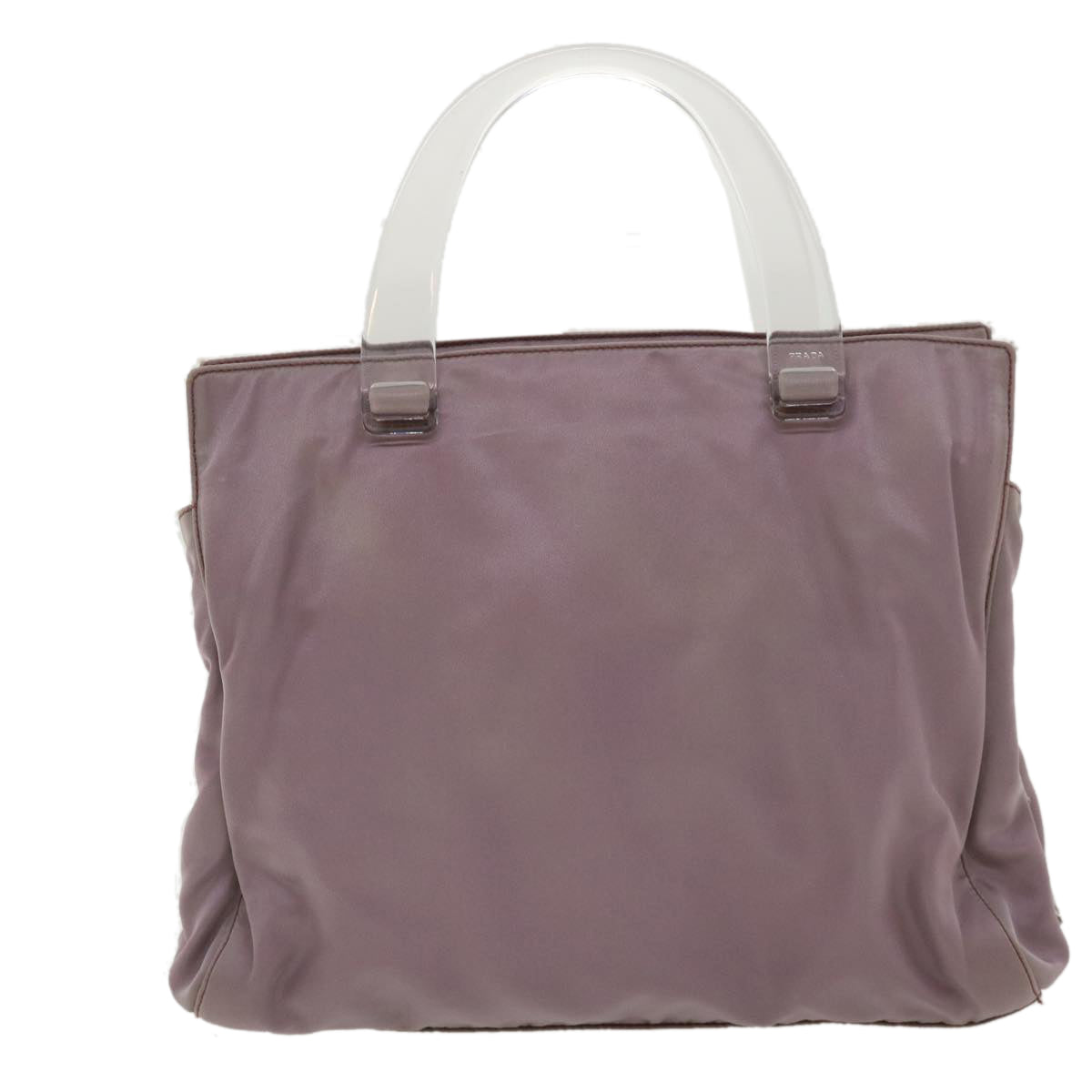 Prada Purple Synthetic  handbag bag